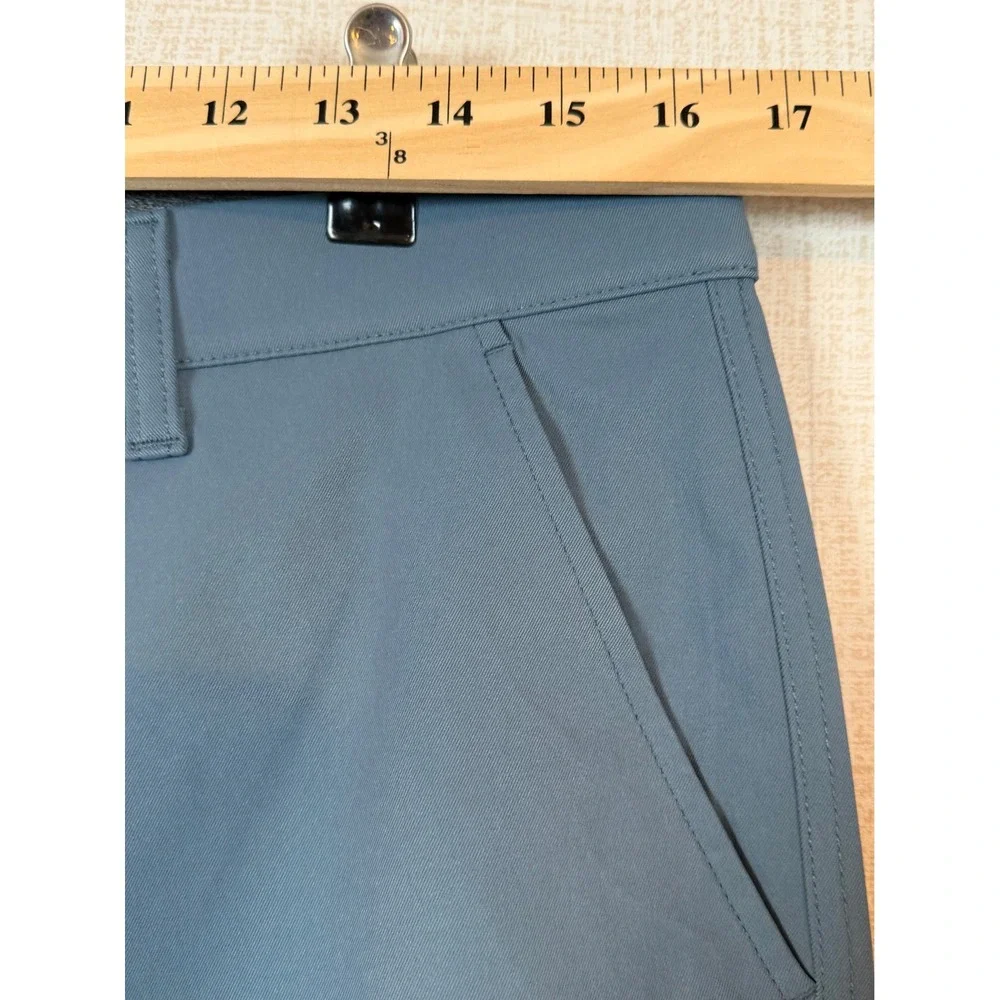 NWT 32 Degrees Cool Mens Regular Fit Stretch Pants Blue 32x34 Flex Waist Tech